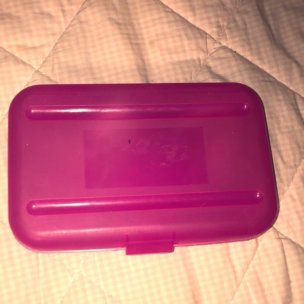 Back To School Pink Pencil Case